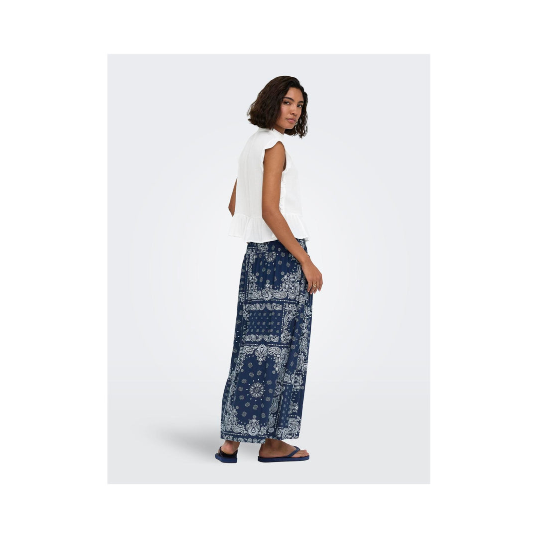 ONLY - TOP - HENNY -S/L FRILL BUTTON - 15374978 - HVID