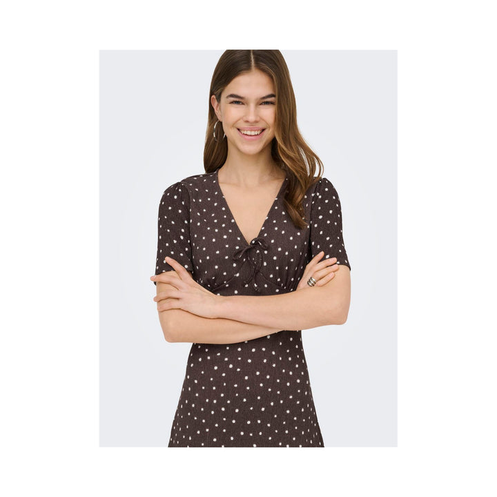 ONLY - KJOLE - MOLLY 15371873 - SHOPPING BAG/CLOUD DANCER DOTS