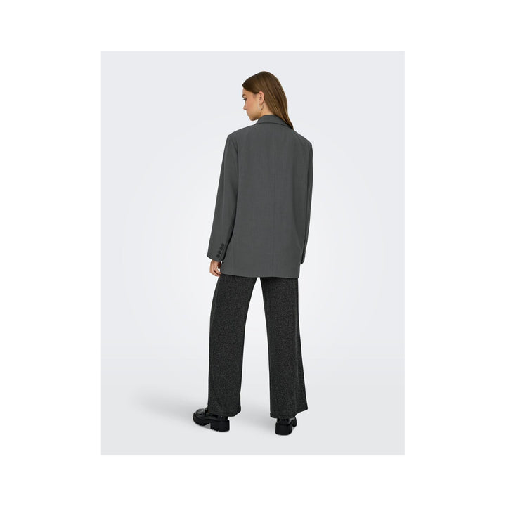 ONLY - BLAZER - SVEA LIFE OVERSIZE - 15351075 - DARK GREY MELLANGE