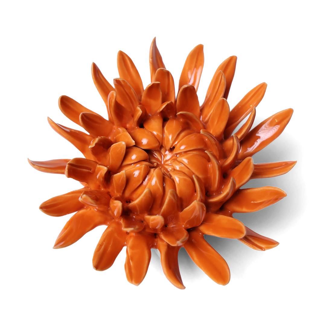 CHIVE CERAMICS - KERAMIK VÆGBLOMST - ORANGE SARAH MUM