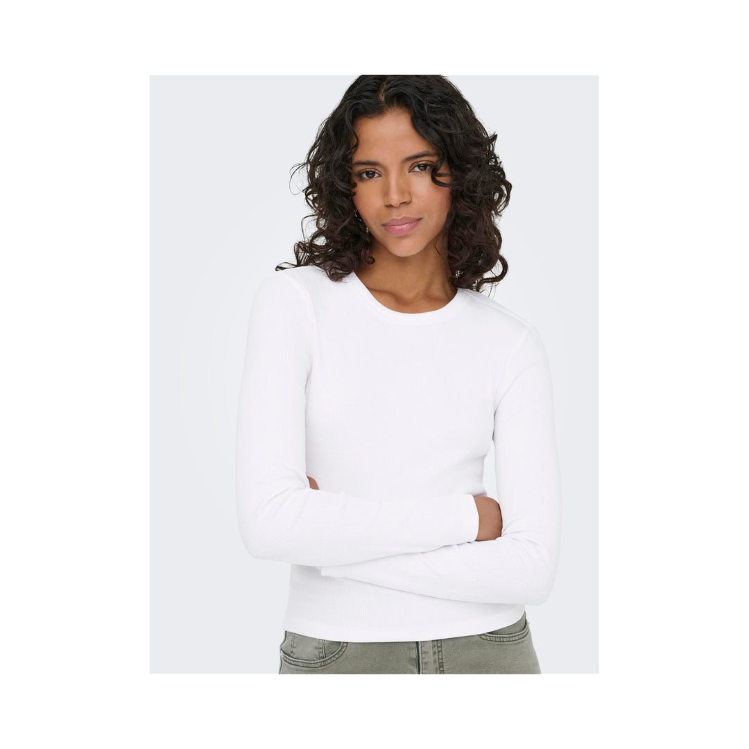 ONLY - T-SHIRT - VAL 15371305 - BRIGHT WHITE