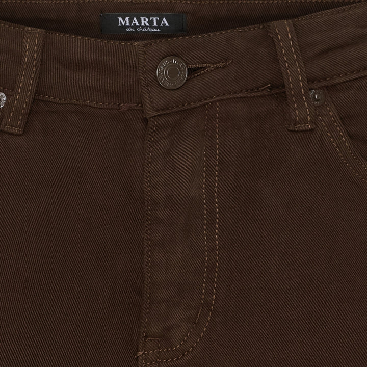 MARTA DU CHATEAU - JEANS - NAT MDC224-8714 - BROWN