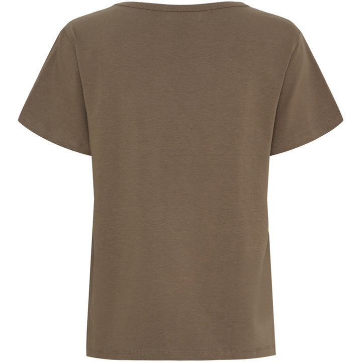 MARTA DU CHATEAU - T-SHIRT - JEANETTE MT-002 - FOSSIL FANGO