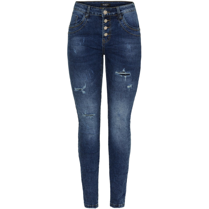 MARTA DU CHATEAU - JEANS - AMALIA MDC175-26166 - DENIM BLUE