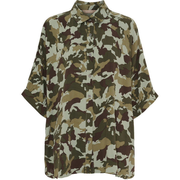 MARTA DU CHATEAU - SKJORTE - ZENOBIA 7487 - CAMO