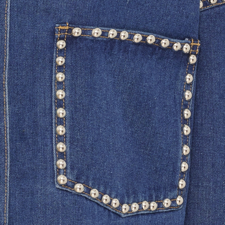 MARTA DU CHATEAU - SKJORTE - EILA MDC212-8304 - DENIM
