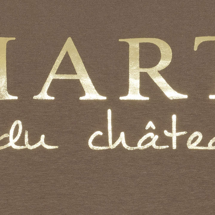 MARTA DU CHATEAU - T-SHIRT - JEANETTE MT-002 - FOSSIL FANGO