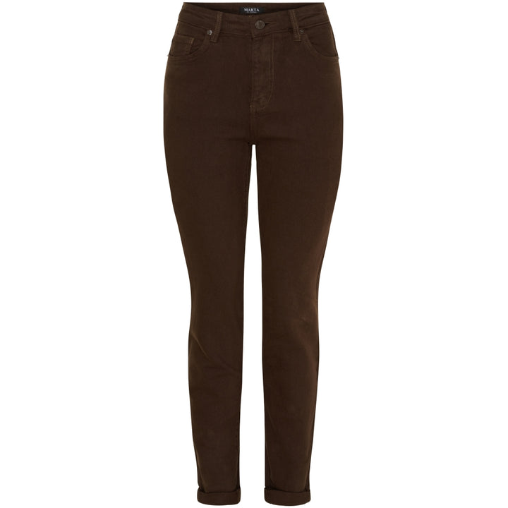 MARTA DU CHATEAU - JEANS - NAT MDC224-8714 - BROWN