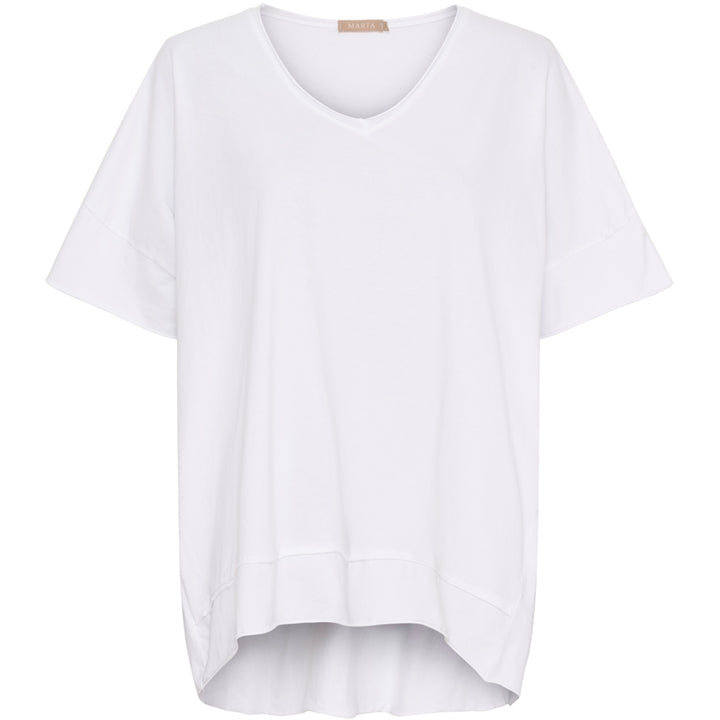 MARTA DU CHATEAU - T-SHIRT - JANNA 2436 - HVID