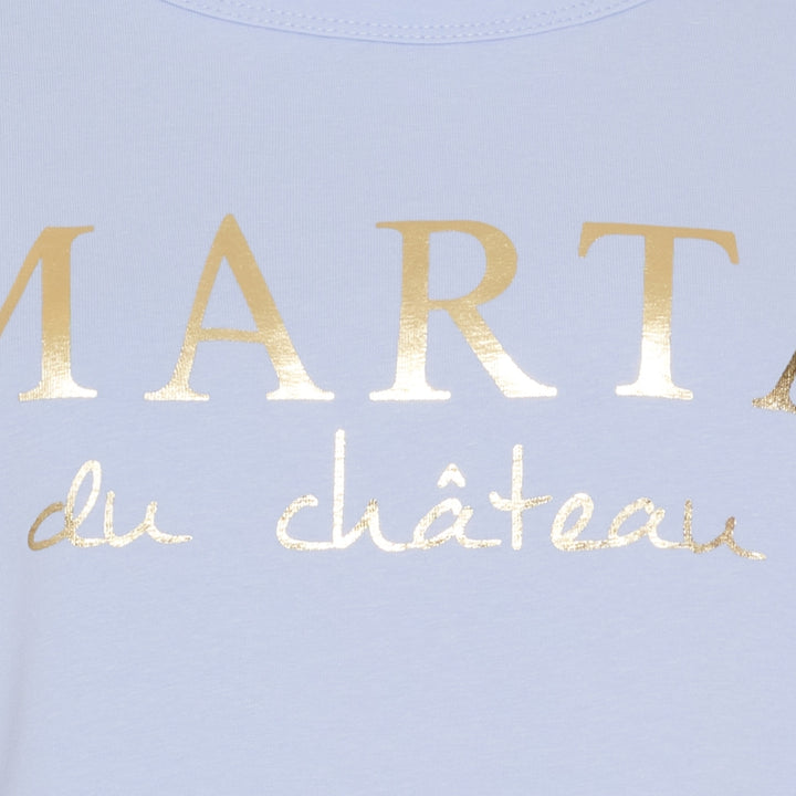 MARTA DU CHATEAU - T-SHIRT - JEANETTE MT-002 - LIGHT BLUE