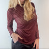 CONTINUE - MESHBLUSE - ANNIE 15067 - BORDEAUX DOT