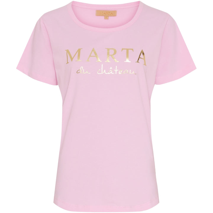 MARTA DU CHATEAU - T-SHIRT - JEANETTE MT-002 - BABY PINK