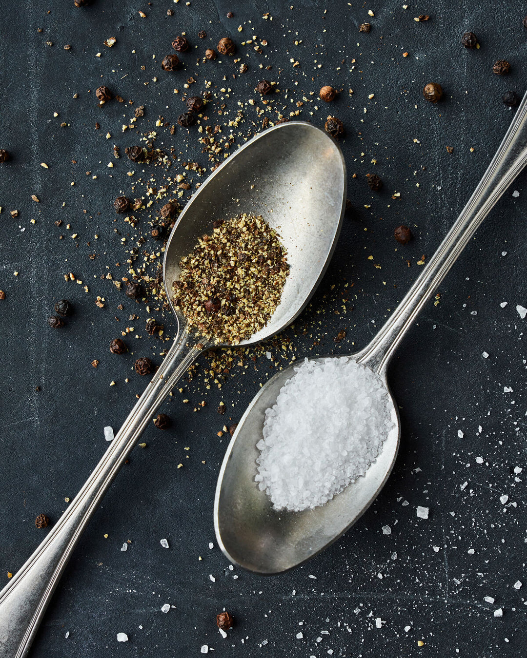NICOLAS VAHÉ - GAVEÆSKE -  French sea salt + pepper, black, 140|335 g|g