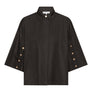 BLACK/GOLD BUTTONS