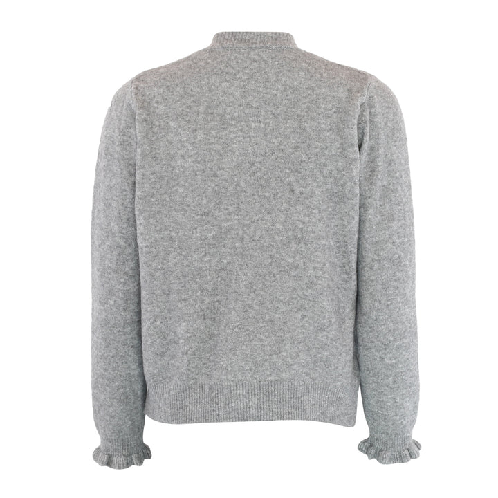 CONTINUE - CARDIGAN - SISSE GOLD 14896 - GREY
