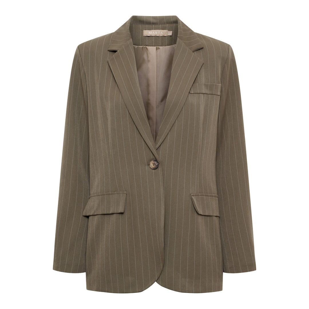 MARTA DU CHATEAU - BLAZER - DUSK - 15502NF - FANGO3
