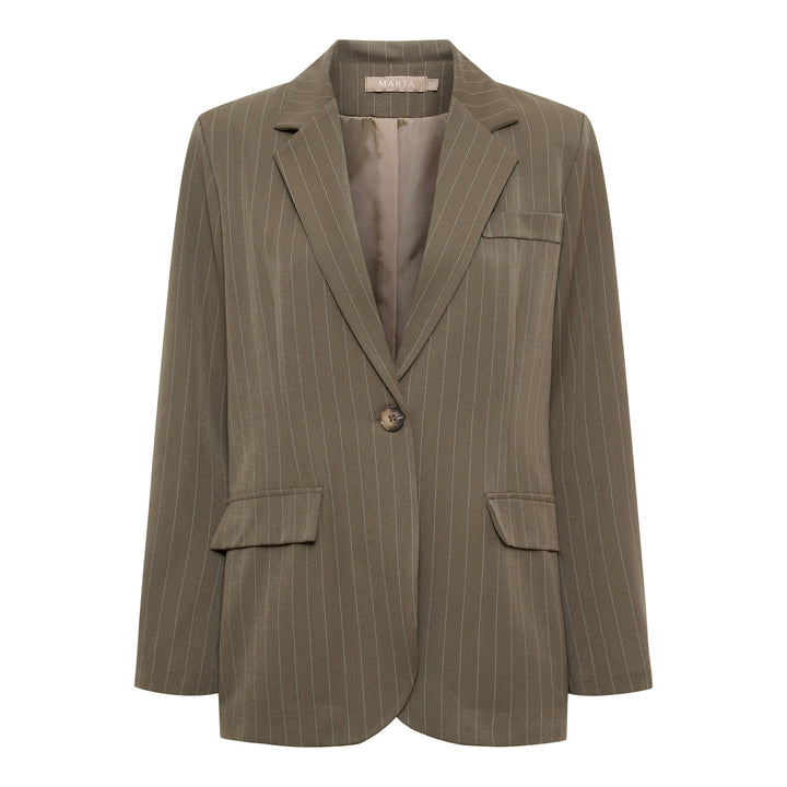MARTA DU CHATEAU - BLAZER - DUSK - 15502NF - FANGO3