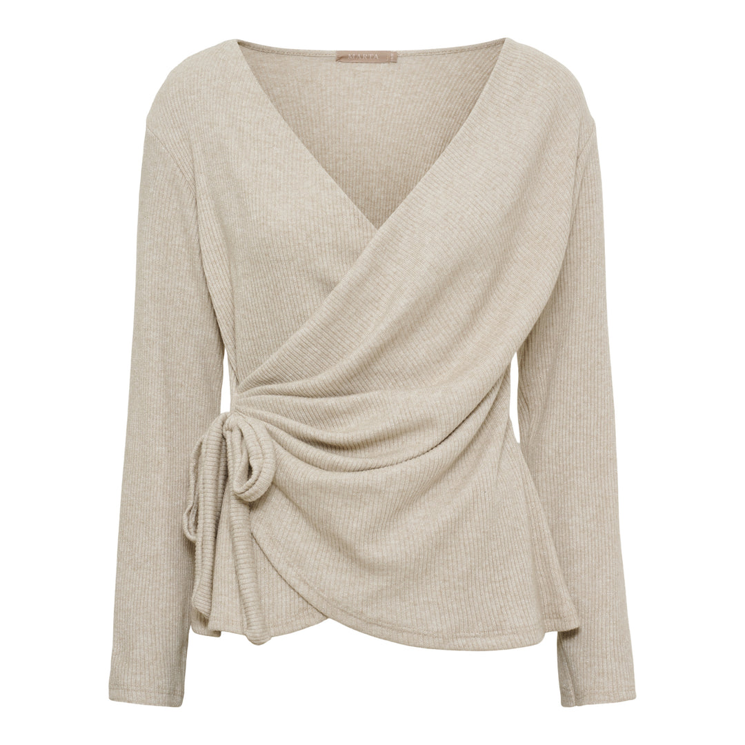 MARTA DU CHATEAU - BLUSE - TALINA 1612 - BEIGE