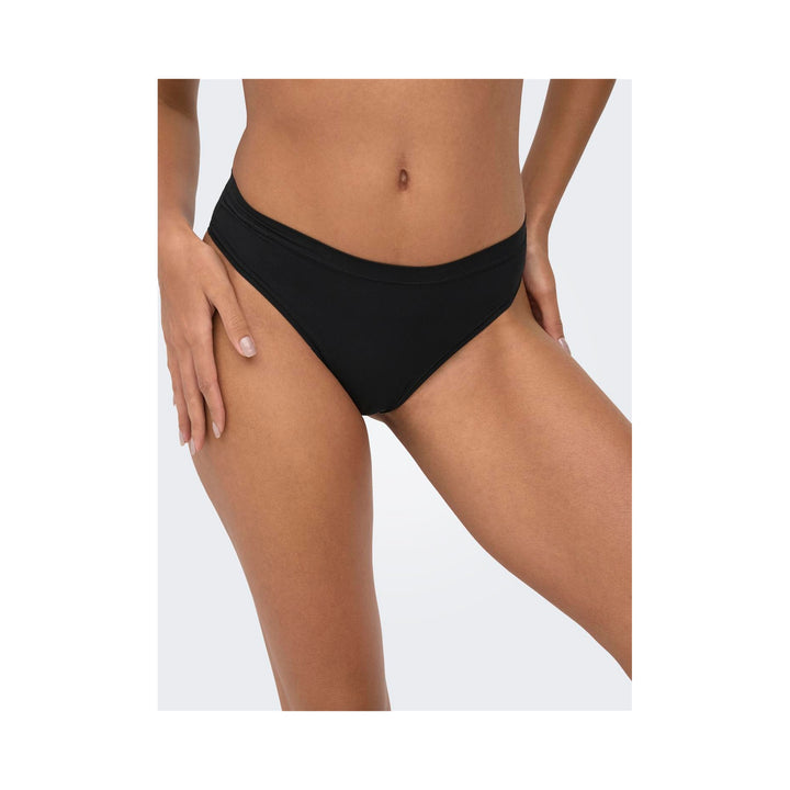 ONLY - 2-PAK TRUSSER - PEACHY BRAZIL 15354805 - SORT