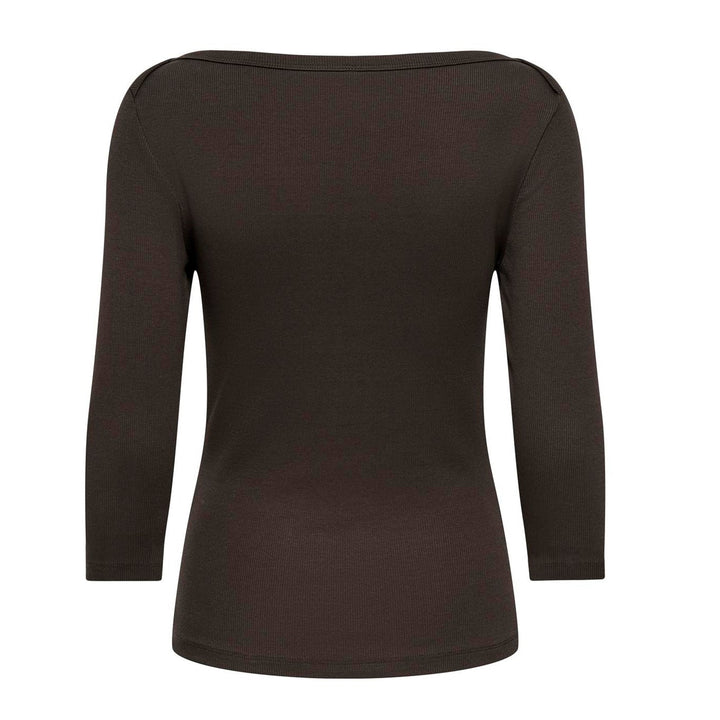 ONLY - TOP - KATHLINE 15392970 - COFFEE BEAN