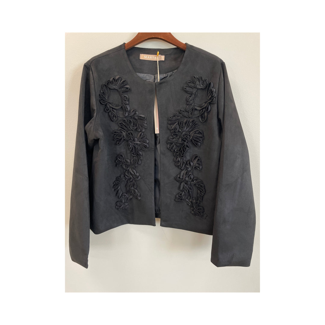 MARTA DU CHATEAU - JAKKE - MONROE 268930 - BLACK