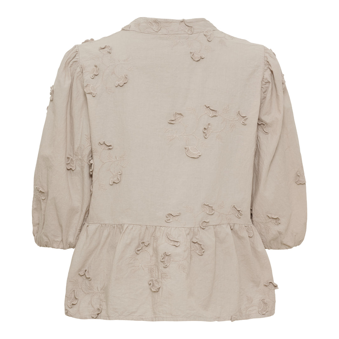 MARTA DU CHATEAU - BLUSE - SAFIYA - 202722 - BEIGE