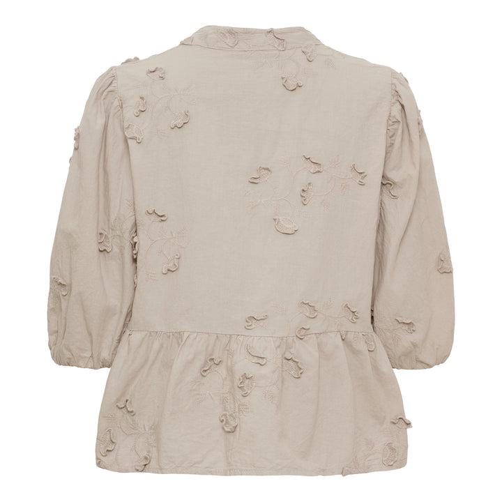MARTA DU CHATEAU - BLUSE - SAFIYA - 202722 - BEIGE