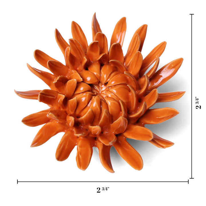 CHIVE CERAMICS - KERAMIK VÆGBLOMST - ORANGE SARAH MUM