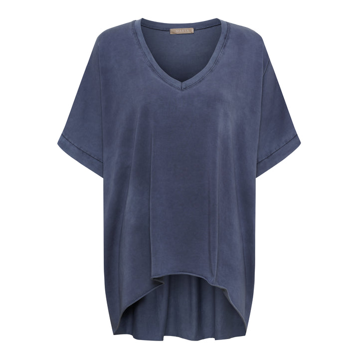 MARTA DU CHATEAU - T-SHIRT - ELISKA - 22627 - BLUE
