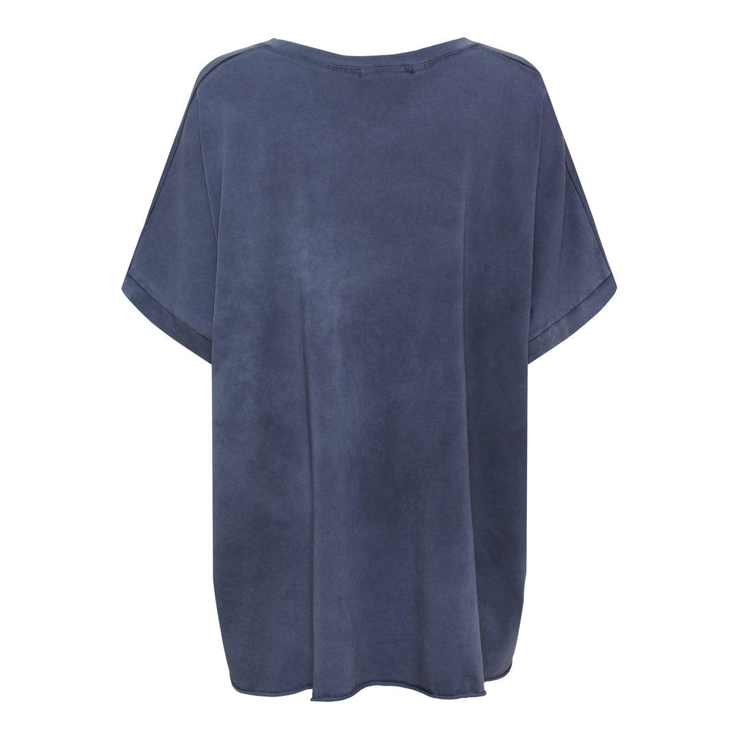 MARTA DU CHATEAU - T-SHIRT - ELISKA - 22627 - BLUE