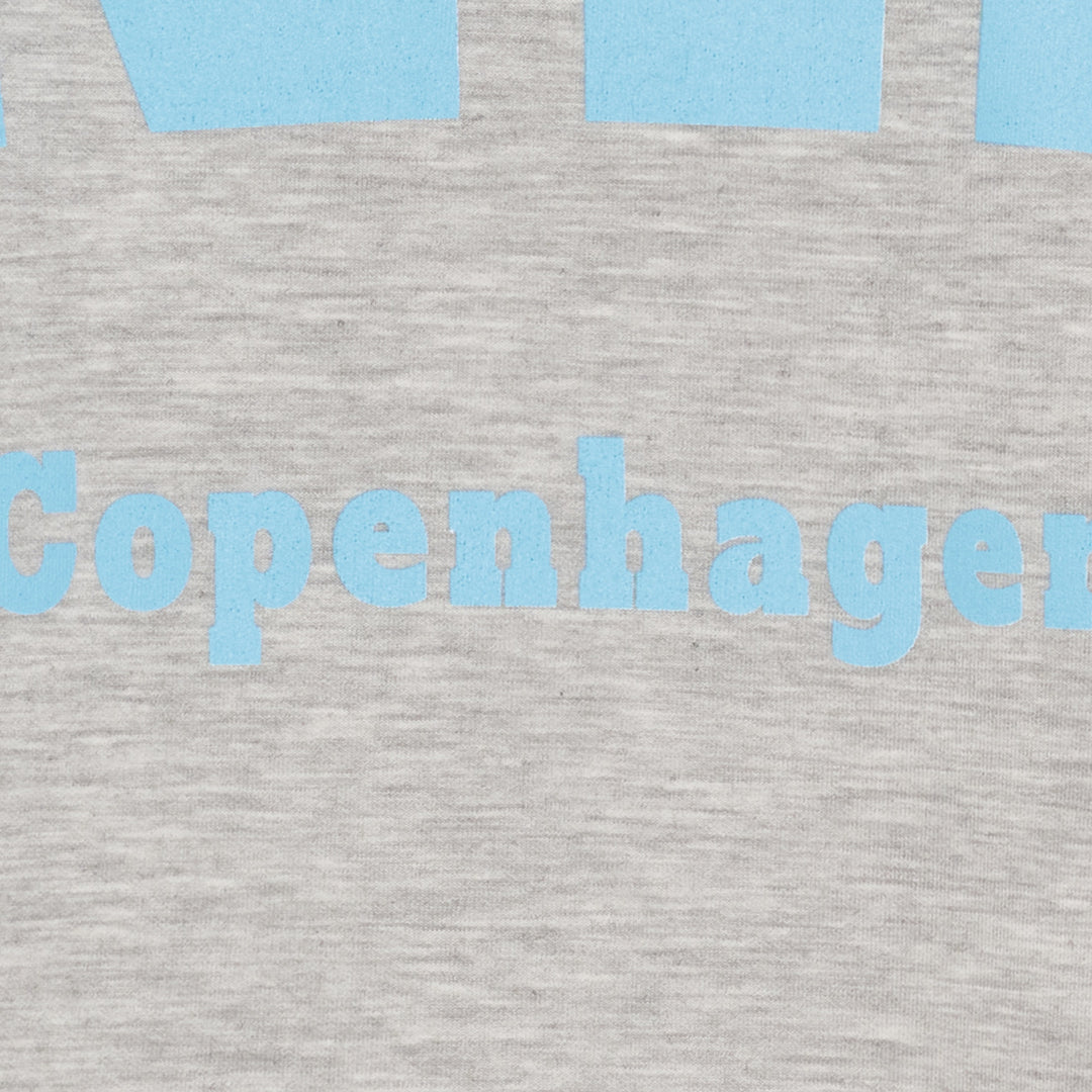 MARTA DU CHATEAU - SWEATSHIRT - HIBISCUS 22659 - GREY/SKYBLUE