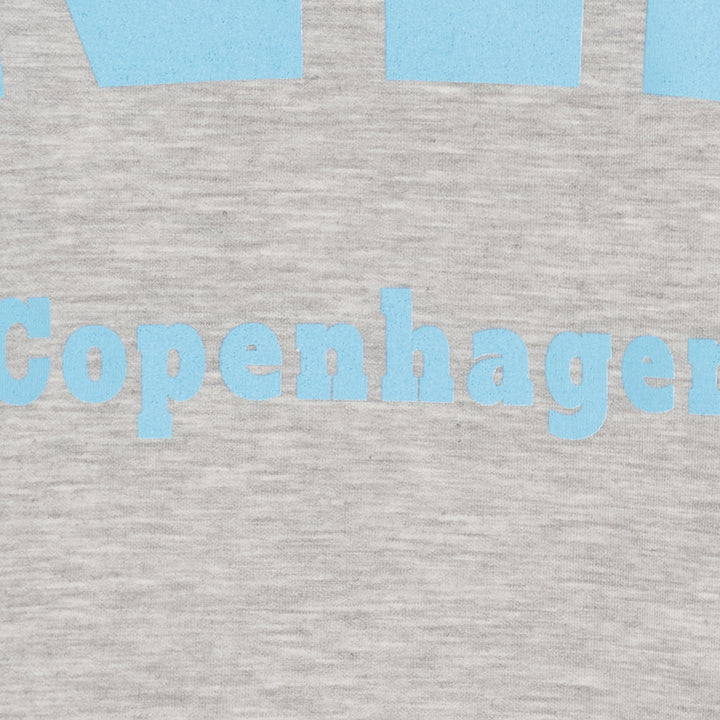 MARTA DU CHATEAU - SWEATSHIRT - HIBISCUS 22659 - GREY/SKYBLUE