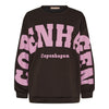 MARTA DU CHATEAU - SWEATSHIRT - HIBISCUS 22659 - MORO
