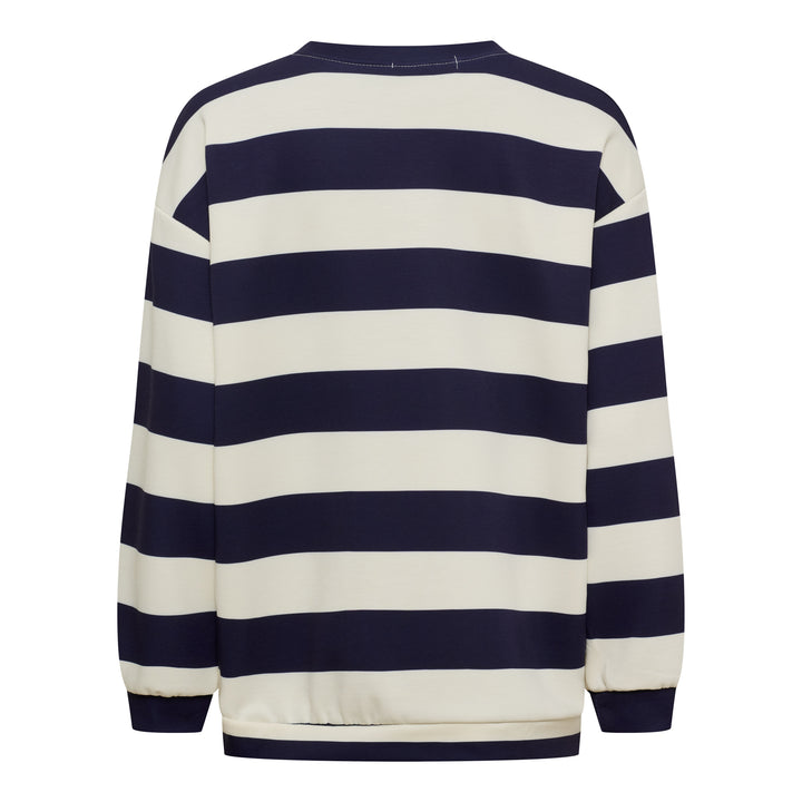 MARTA DU CHATEAU - SWEATSHIRT - NERINA - 22659S - BLUE/JEANS