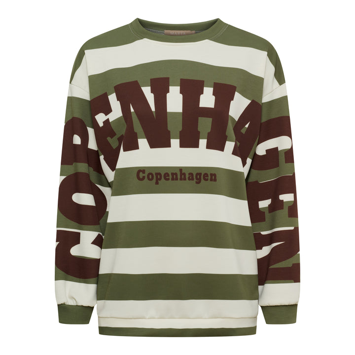 MARTA DU CHATEAU - SWEATSHIRT - NERINA - 22659S - MILITARY/MORO