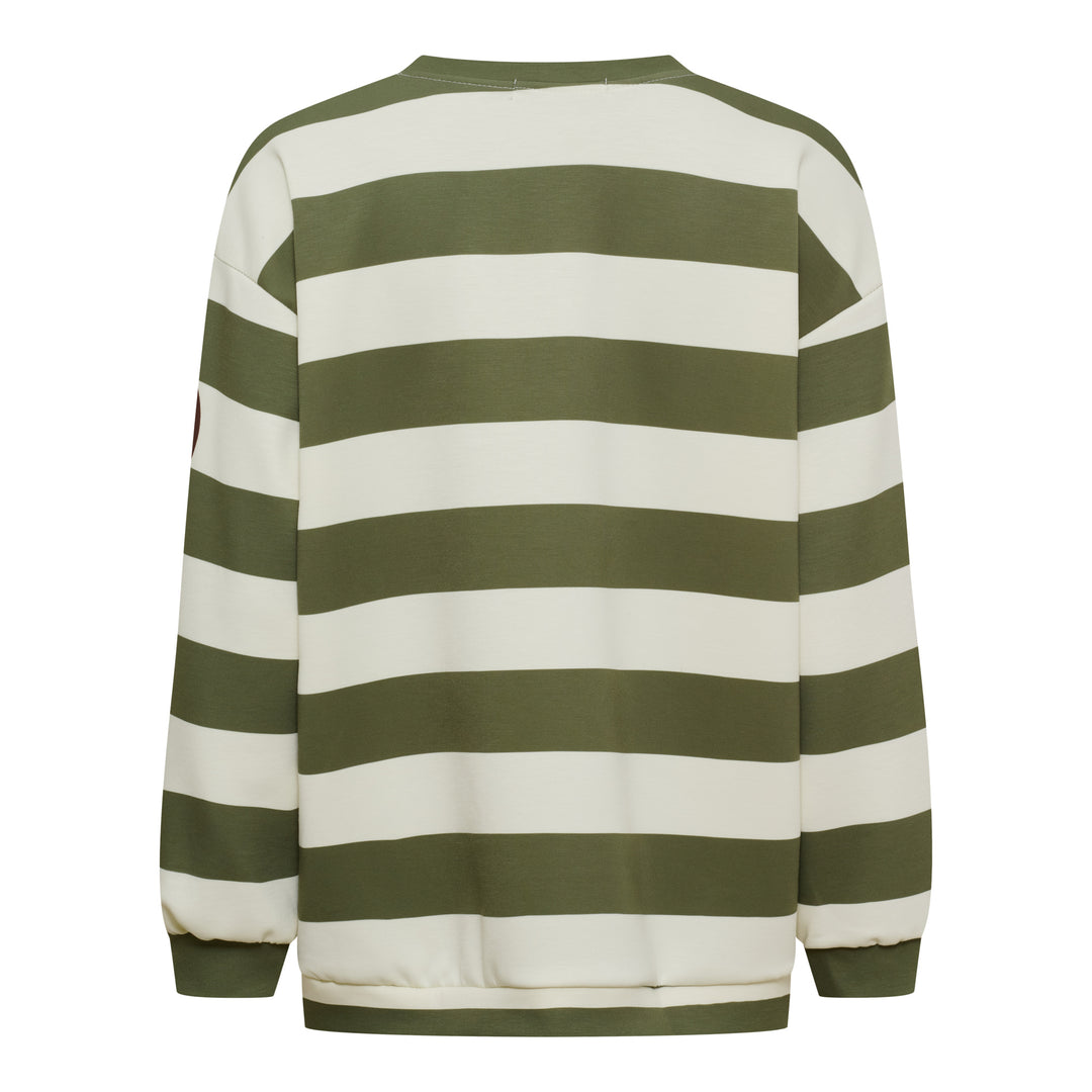 MARTA DU CHATEAU - SWEATSHIRT - NERINA - 22659S - MILITARY/MORO