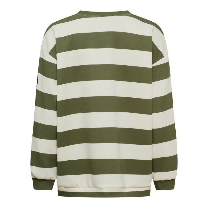 MARTA DU CHATEAU - SWEATSHIRT - NERINA - 22659S - MILITARY/MORO