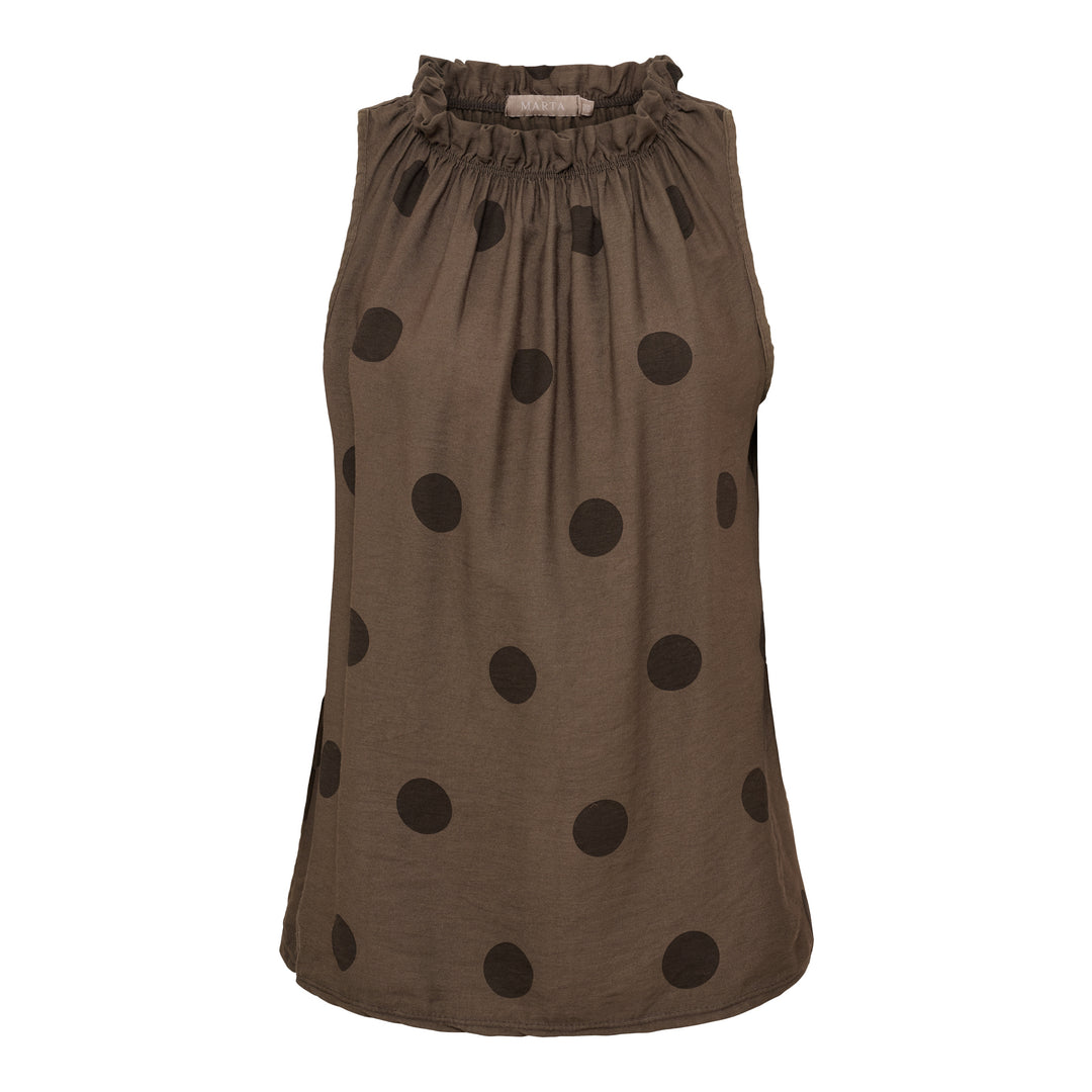 MARTA DU CHATEAU - TOP - LUCINA 2319 - BROWN