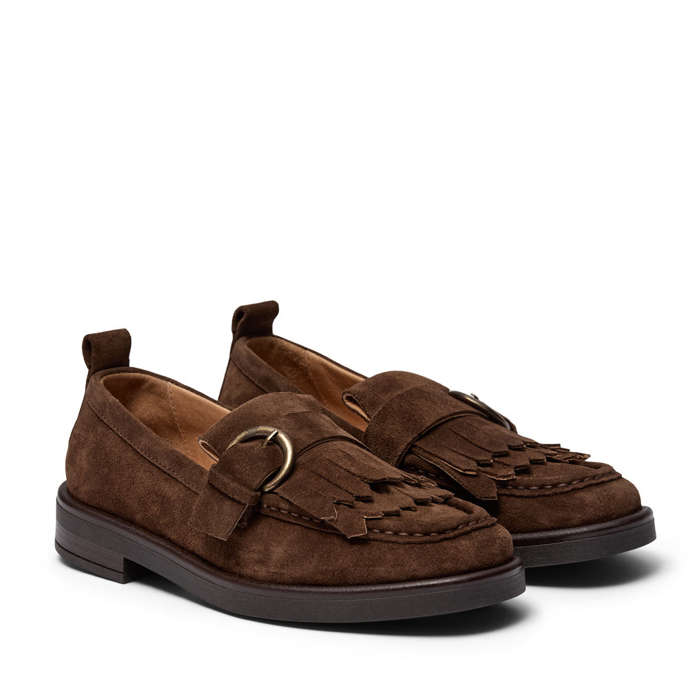 PAVEMENT - SKO - MATILDA SUEDE - 23381-3 - BROWN OIL 485