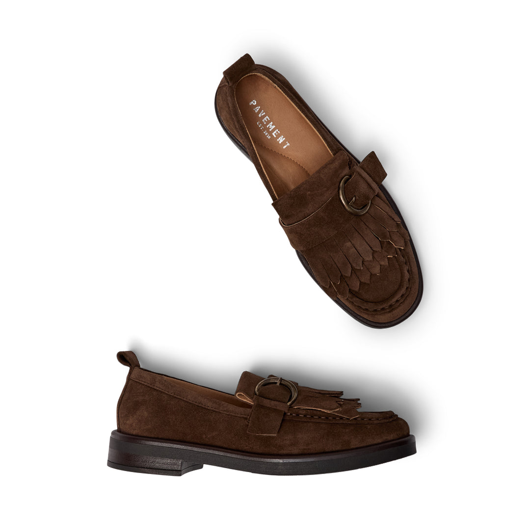PAVEMENT - SKO - MATILDA SUEDE - 23381-3 - BROWN OIL 485