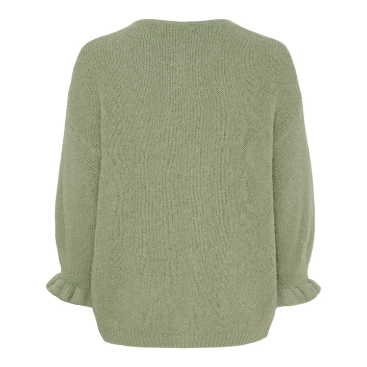 MARTA DU CHATEAU - CARDIGAN - JULIANA 2413 - SALVIA1178