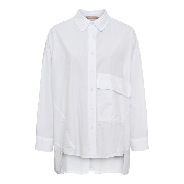 MARTA DU CHATEAU - SKJORTE - LISANDRA - 248056te- WHITE