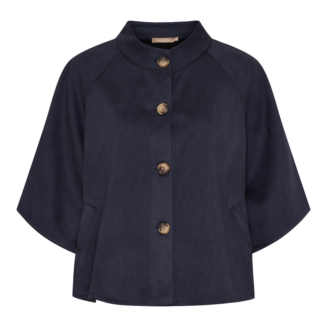 MARTA DU CHATEAU - JAKKE - BRITTA 248370PL - NAVY4