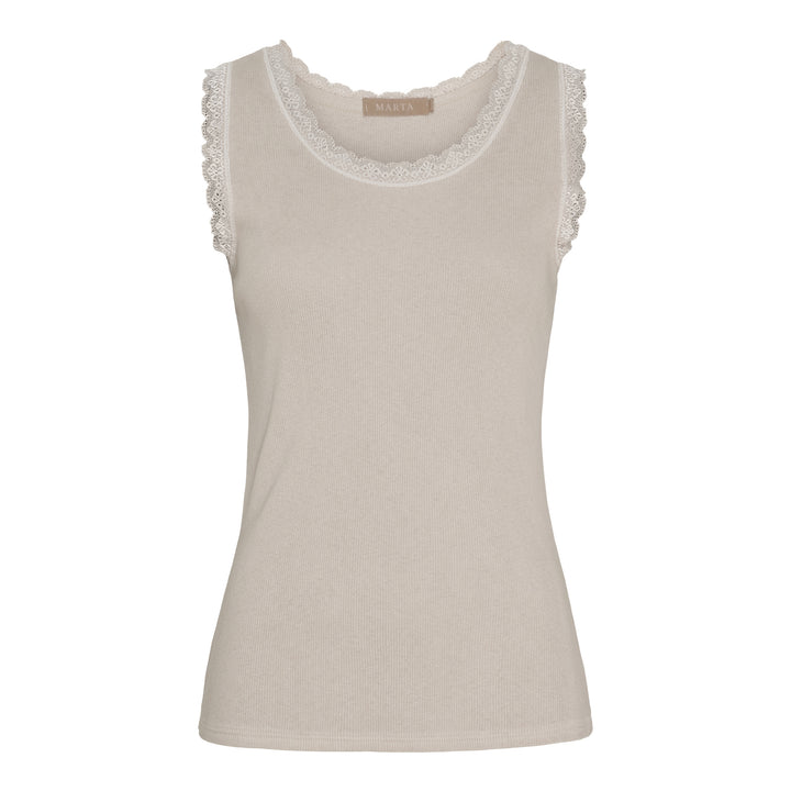 MARTA DU CHATEAU - TOP - ANGELINE 2499 - BEIGE