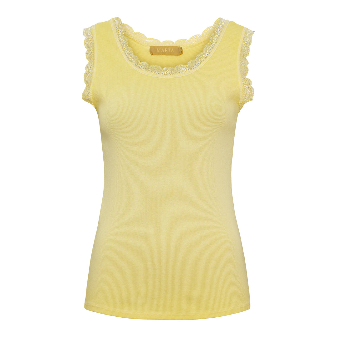MARTA DU CHATEAU - TOP - ANGELINE 2499 - YELLOW