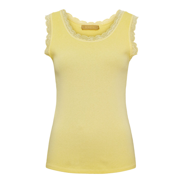 MARTA DU CHATEAU - TOP - ANGELINE 2499 - YELLOW