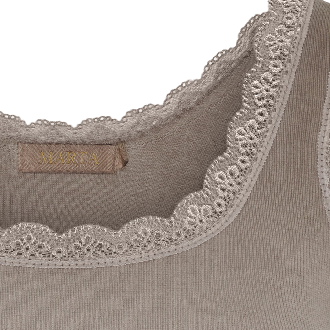 MARTA DU CHATEAU - TOP - ANGELINE 2499 - FANGO