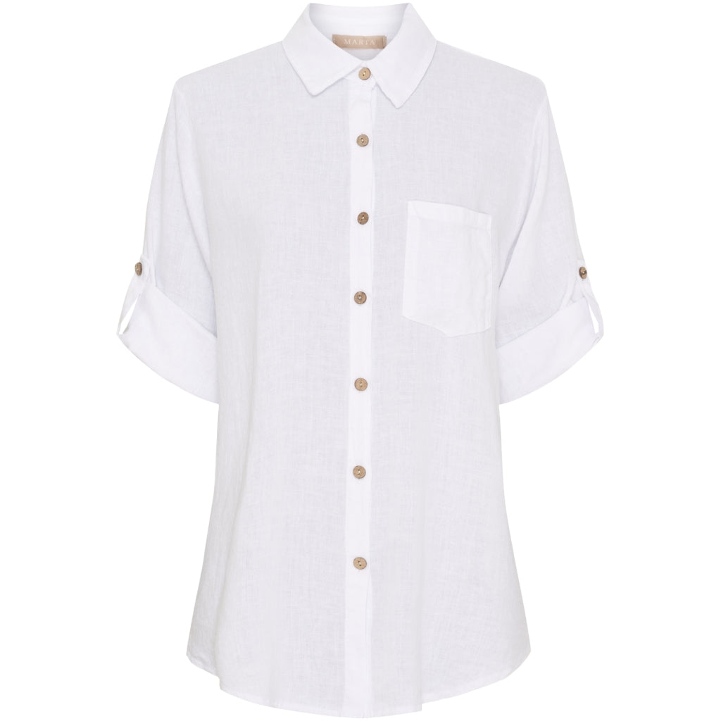 MARTA DU CHATEAU - SKJORTE - KIARA 258354 - OPTICAL WHITE