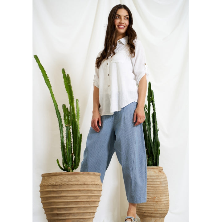 MARTA DU CHATEAU - SKJORTE - KIARA 258354 - OPTICAL WHITE