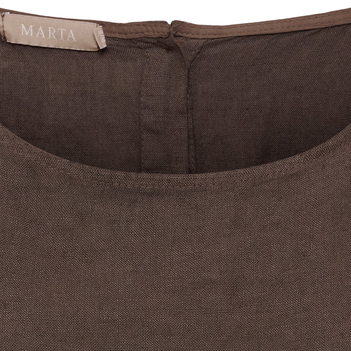 MARTA DU CHATEAU - TOP - ALESSIA 258917 - MOCCA